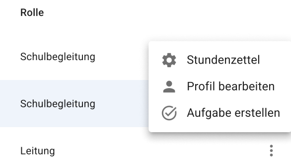 Einfache Verwaltung von Schulbegleitung.